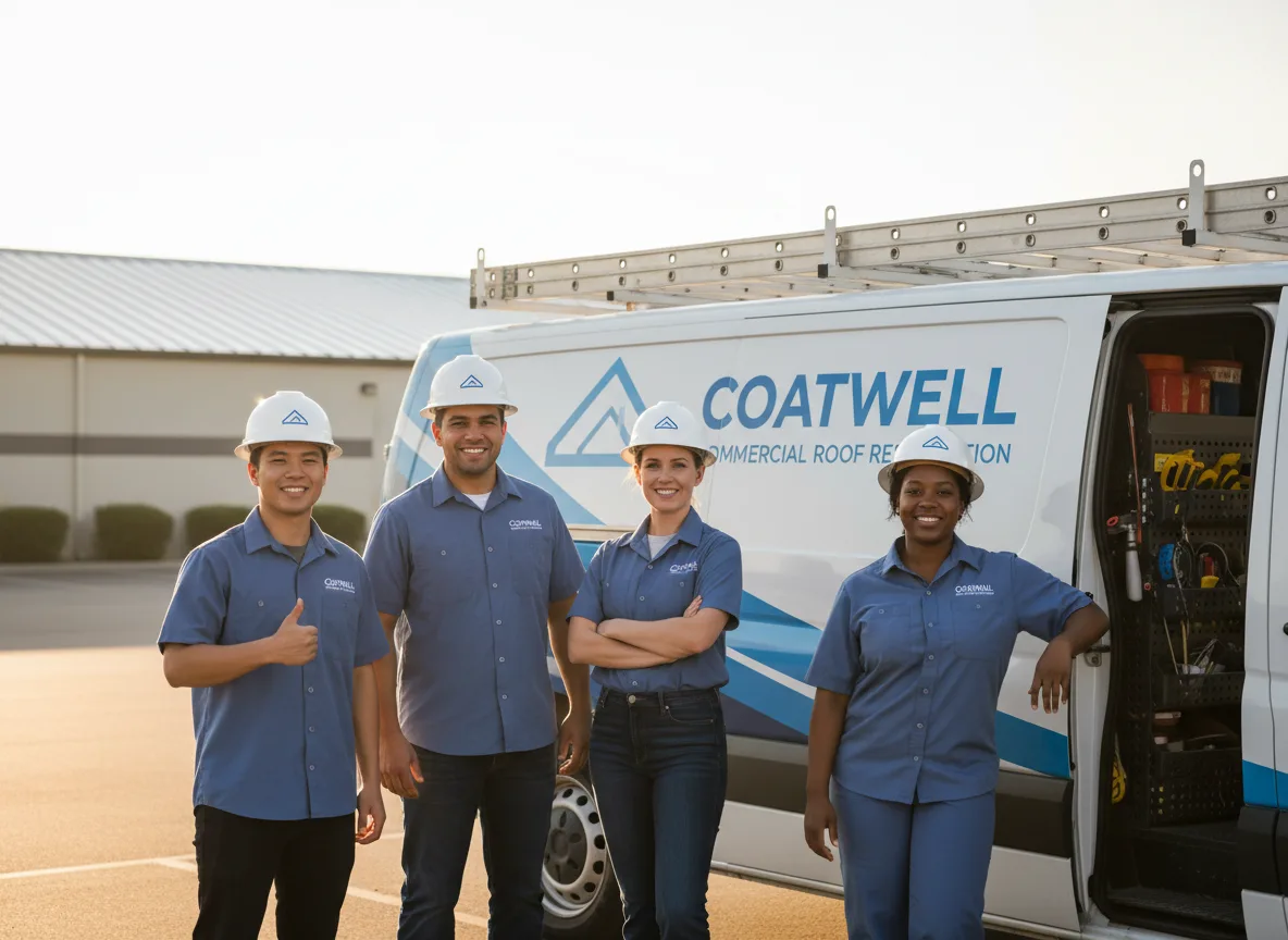 Commercial roof coating company in Worthington, MA